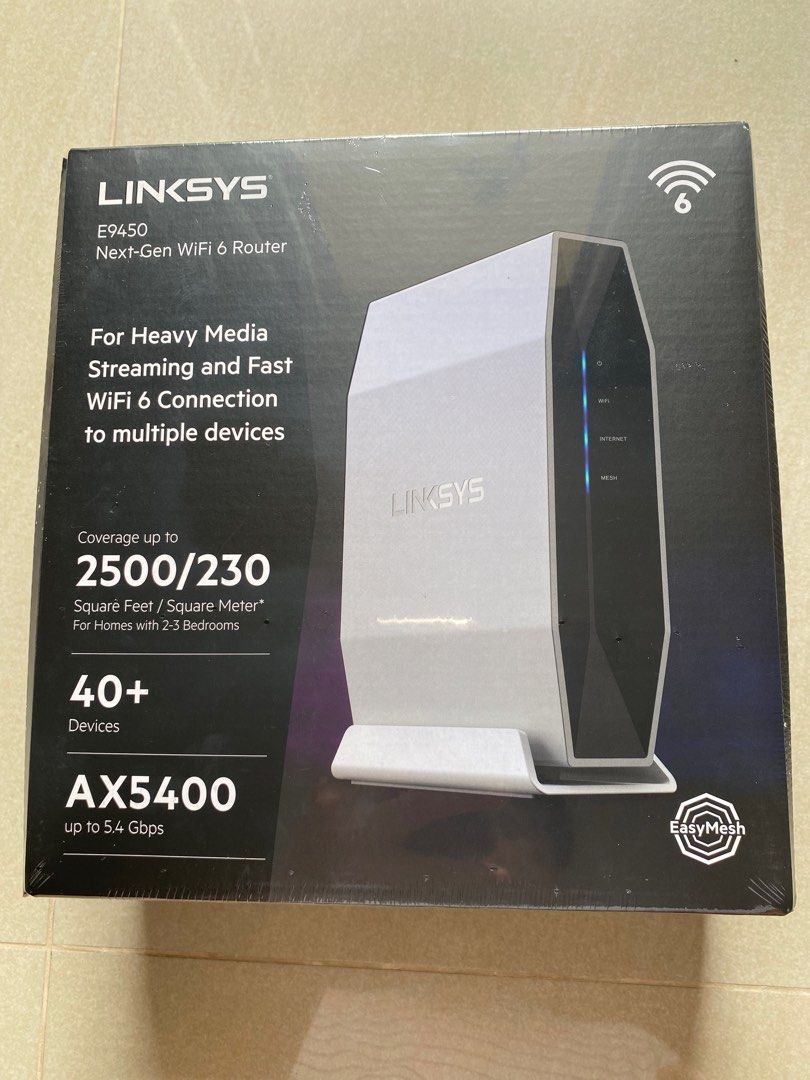 Linksys e9450 ax router Clearance