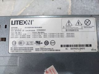 LITEON PS-2122-3L-LF Server Power Supply 1200w