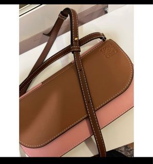 Loewe 小扁包 WOC經典配色 斜背包
