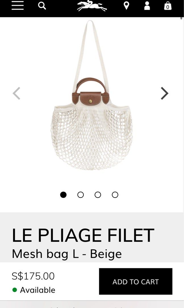 Longchamp Le Pliage Filet ตาม Emily in Paris 😳💖, Gallery posted by  grace.isgrace