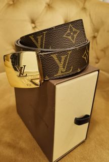 Louis Vuitton LV Iconic 20mm reversible belt Brown Leather ref