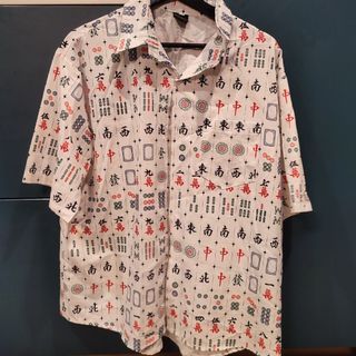 Mahjong mens shirt