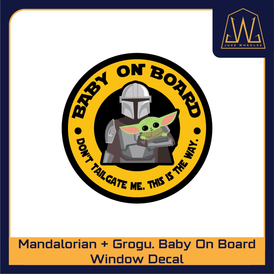 Grogu cheap window decal