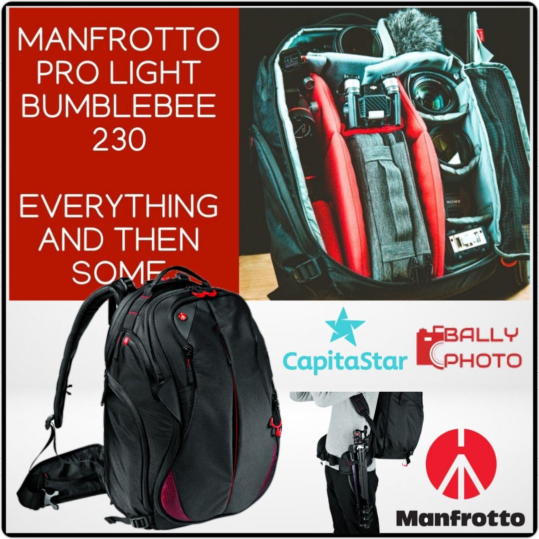 Manfrotto Pro Light Bumblebee 230 Camera Backpack