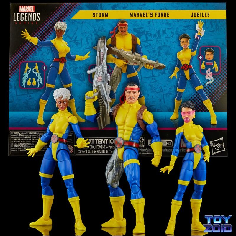 Marvel Legends X-Men Forge Storm Jubilee 3 Pack (Category: Figurines & Statues) located in Manila. Submitted by toyzoid (Listing ID 1202751696, Image 2). Description: PRE-ORDER. Limited supply. Online bank transfer only. Price and availability may change without notice. 1k DP. TERMS & CONDITIONS 1. READ item description first before buying/ordering anything. Please don’t hesitate to ask if you have any questions. 2. Package condition is subjectiv