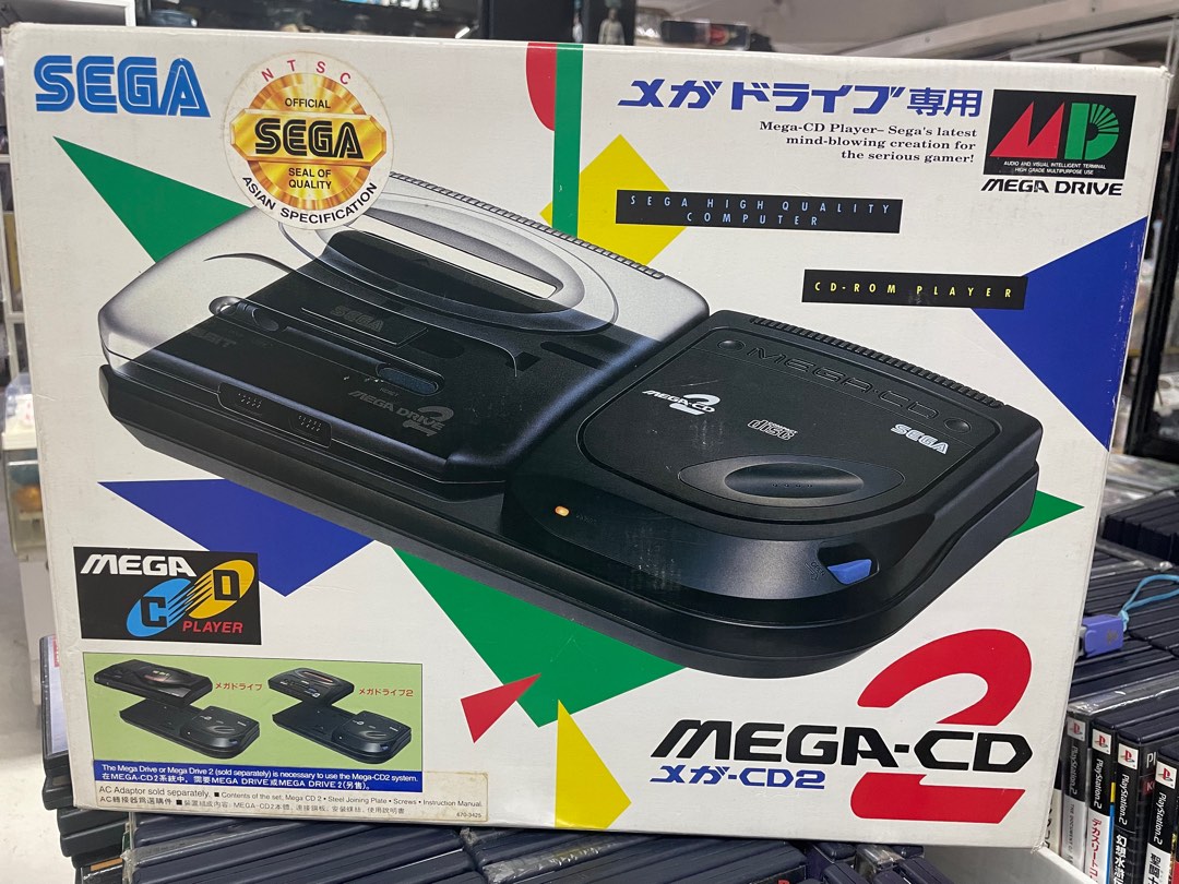 MEGA-CD2, 電子遊戲, 電子遊戲機, 其他- Carousell