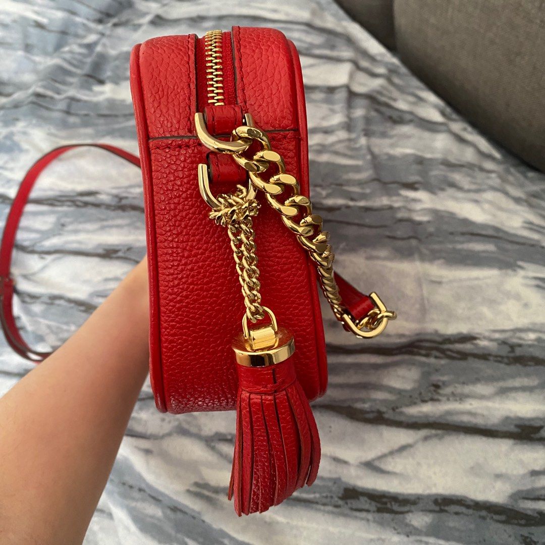 Michael Kors Ginny Leather Crossbody Bag