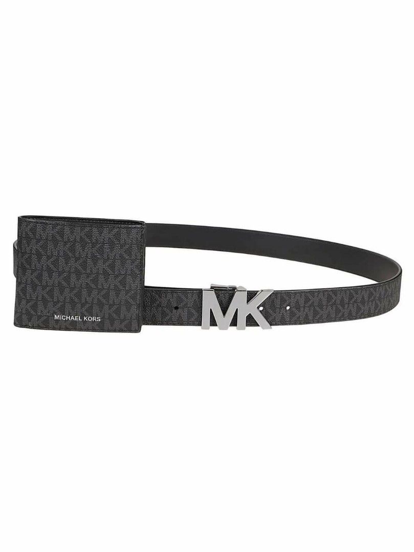 Mens Belt MICHAEL MICHAEL KORS  Belts 39F1LBLT1B BlkBlk  Mens belts   Belts  Leather goods  Accessories  efootweareu