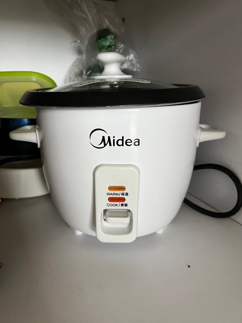 Midea 1.3L Rice Cooker, 家庭電器, 廚房電器, 鍋具 Carousell