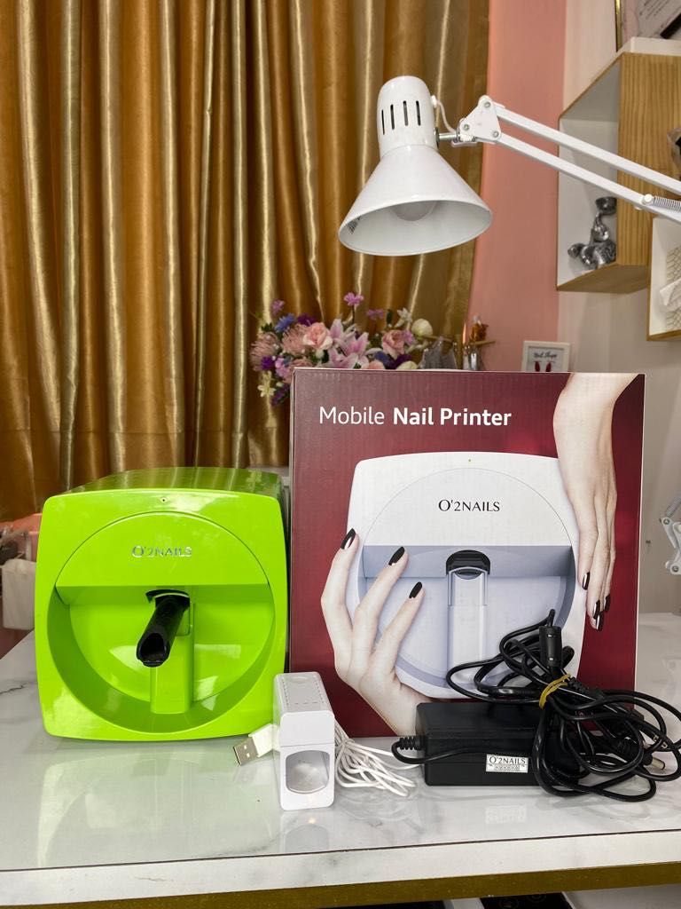 Mobile nail printer O2 nails, Kesehatan & Kecantikan, Parfum, Kuku ...