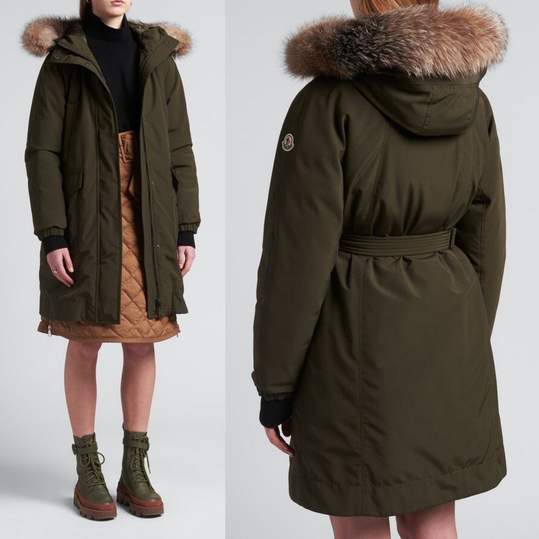 Moncler Cameline Parka Jacket, Women's Fashion, Coats, Jackets and