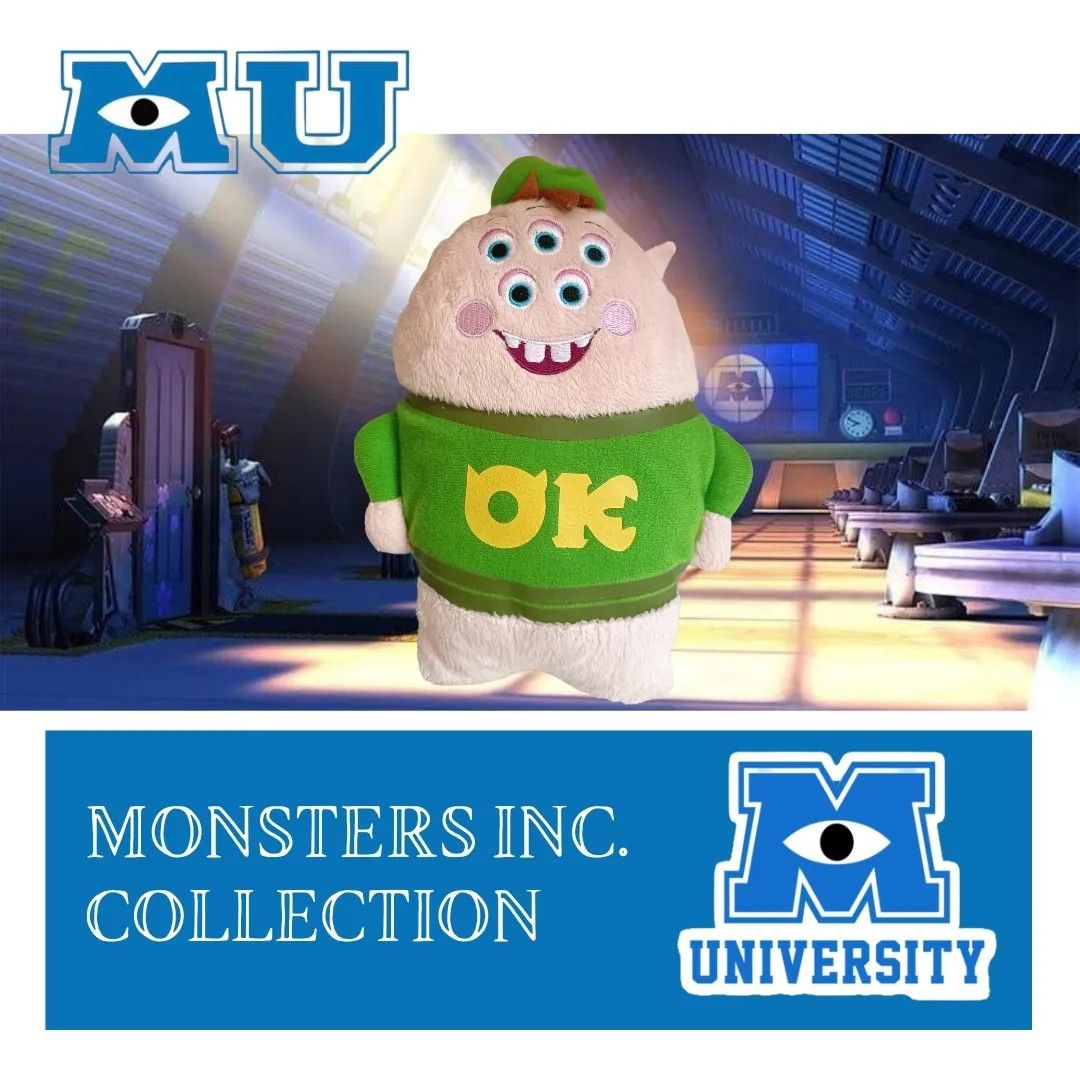 Monsters University Squishy ID Purse, Women's Fashion, Bags & Wallets ...