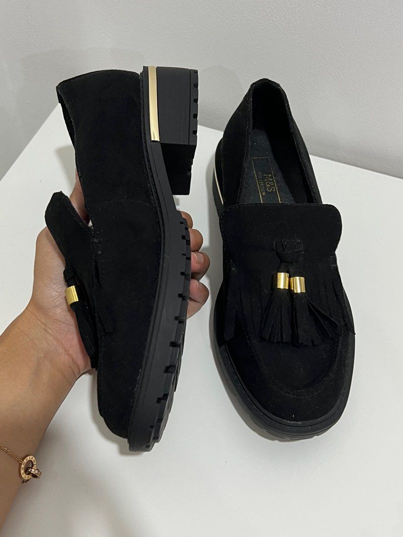 M&s ladies loafer shoes hotsell