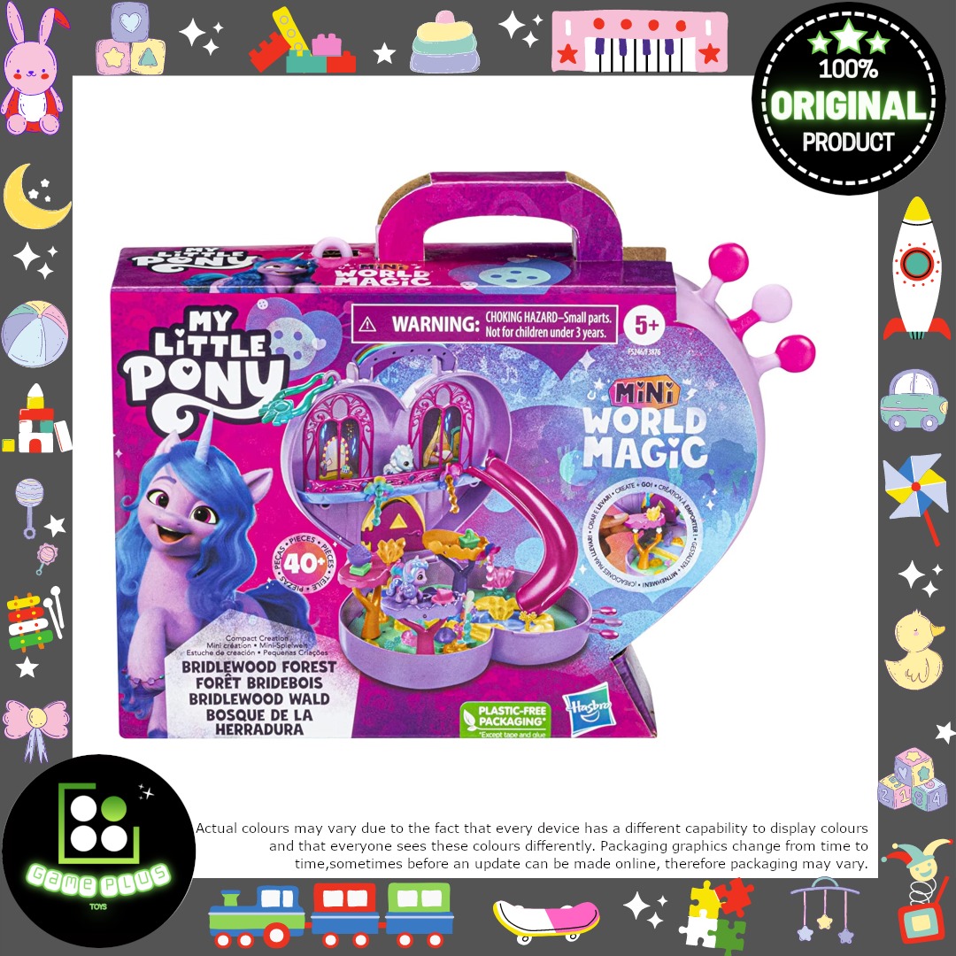 My Little Pony Mini World Magic Compact Creation Bridlewood Forest Toy ...