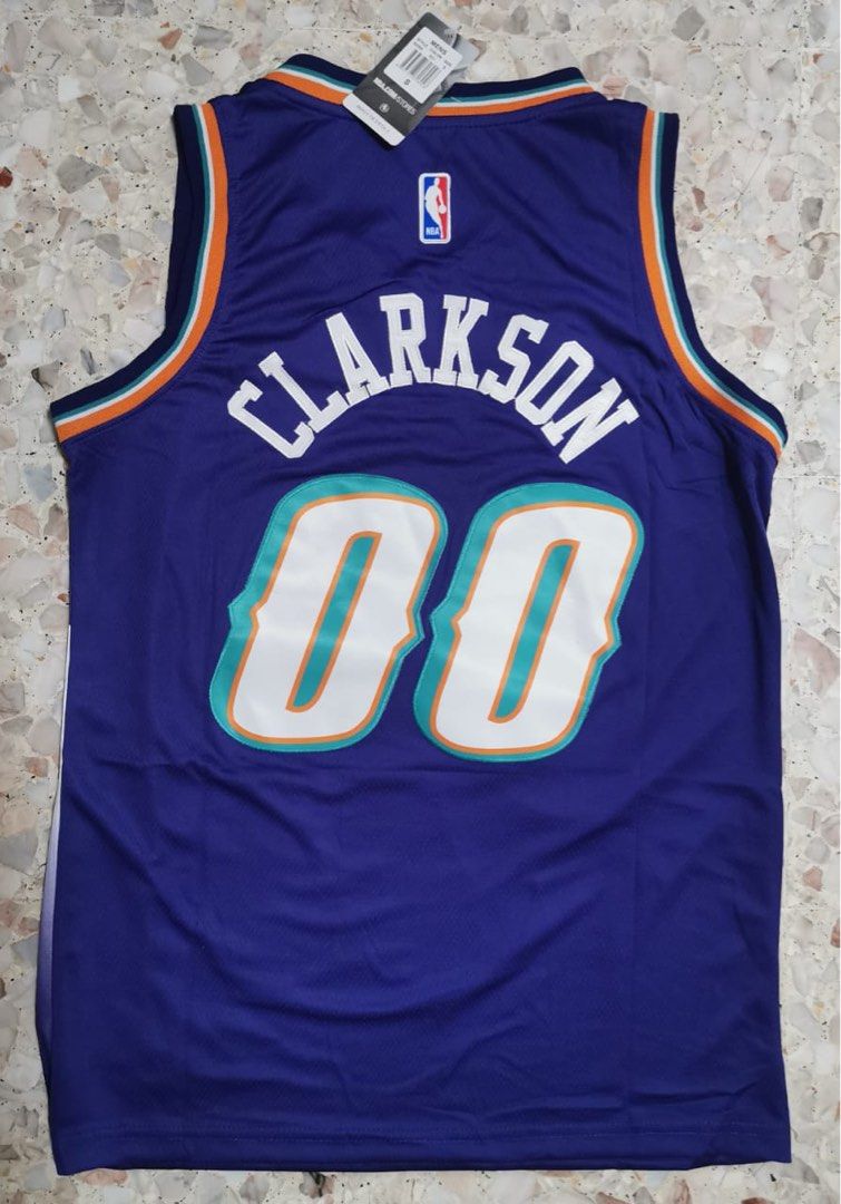 Utah Jazz Jordan Clarkson 2022-23 White Jersey