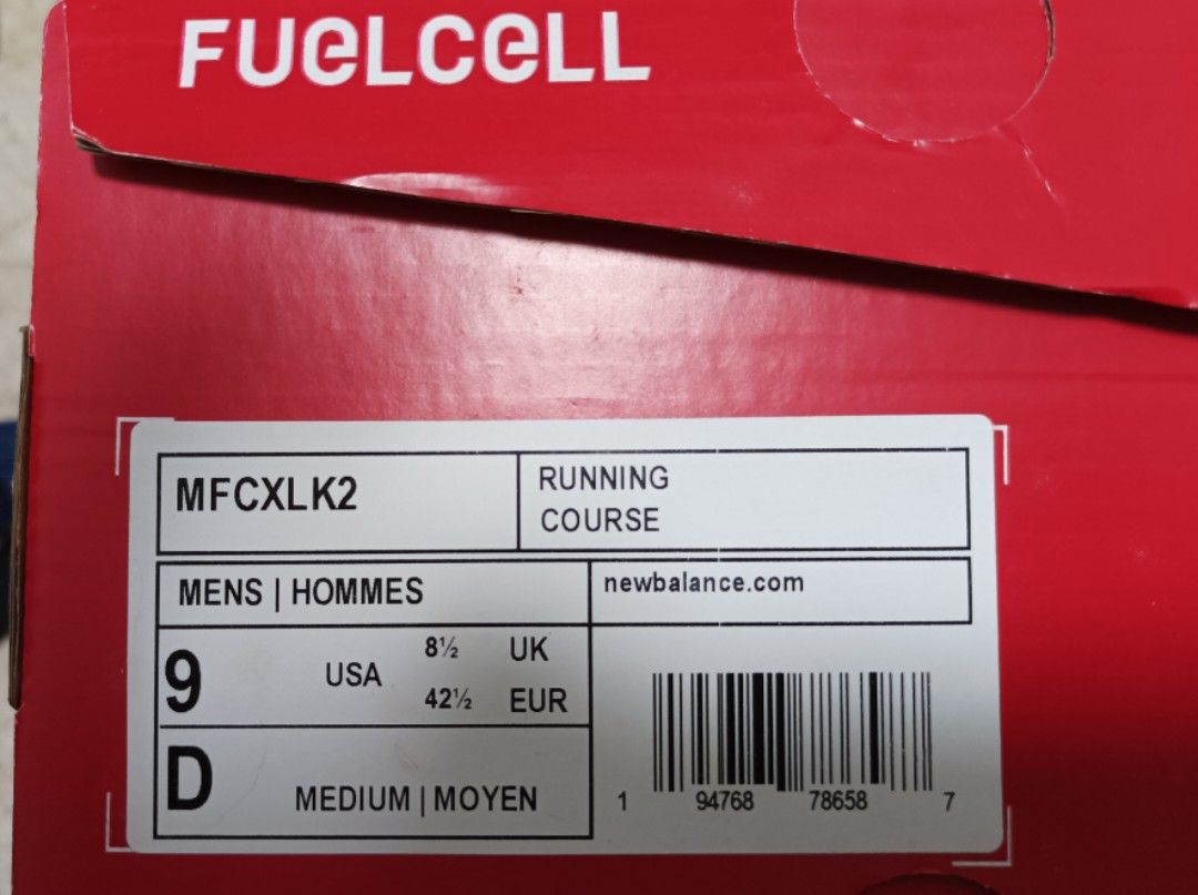 NB Fuelcell Rebel V2 (Men's US9) Brand New, Men's Fashion, Footwear