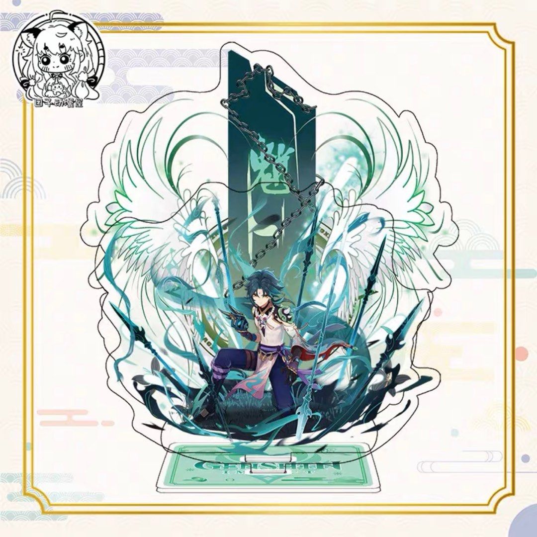 [PRICE REDUCED!] Genshin Impact Double Layered Standees, Hobbies & Toys ...