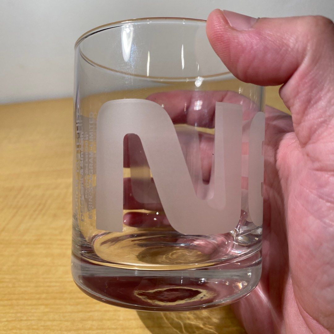 NEWS glass Kirin Seagram (Category: Dinnerware & Cutlery) located in Davao. Submitted by out.with.the.old (Listing ID 1202905697, Image 2). Description: Condition 7.5/10.