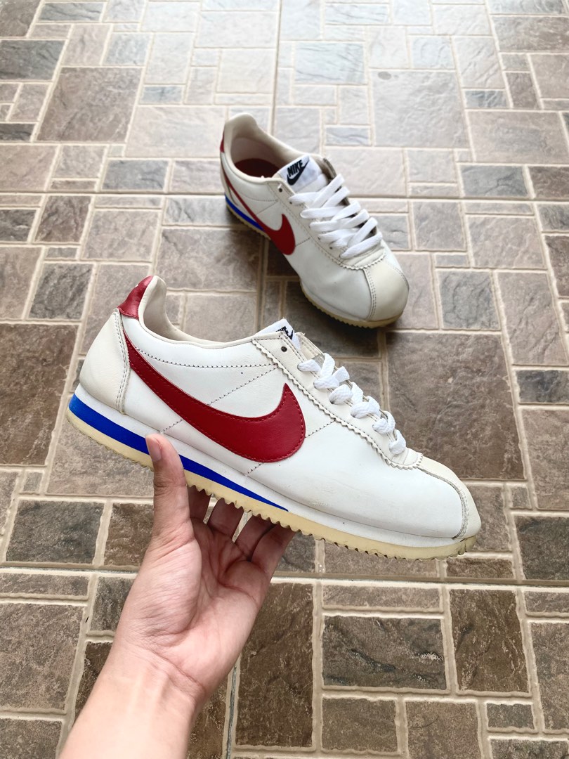 Creased nike shop cortez