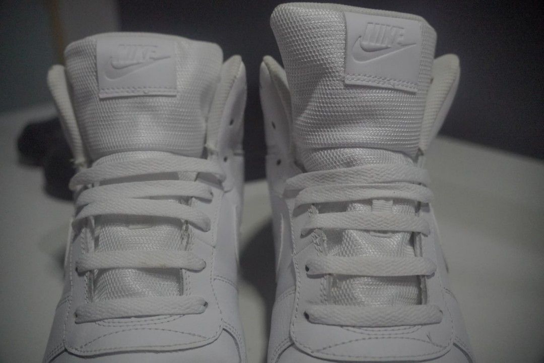 Nike ebernon high clearance white