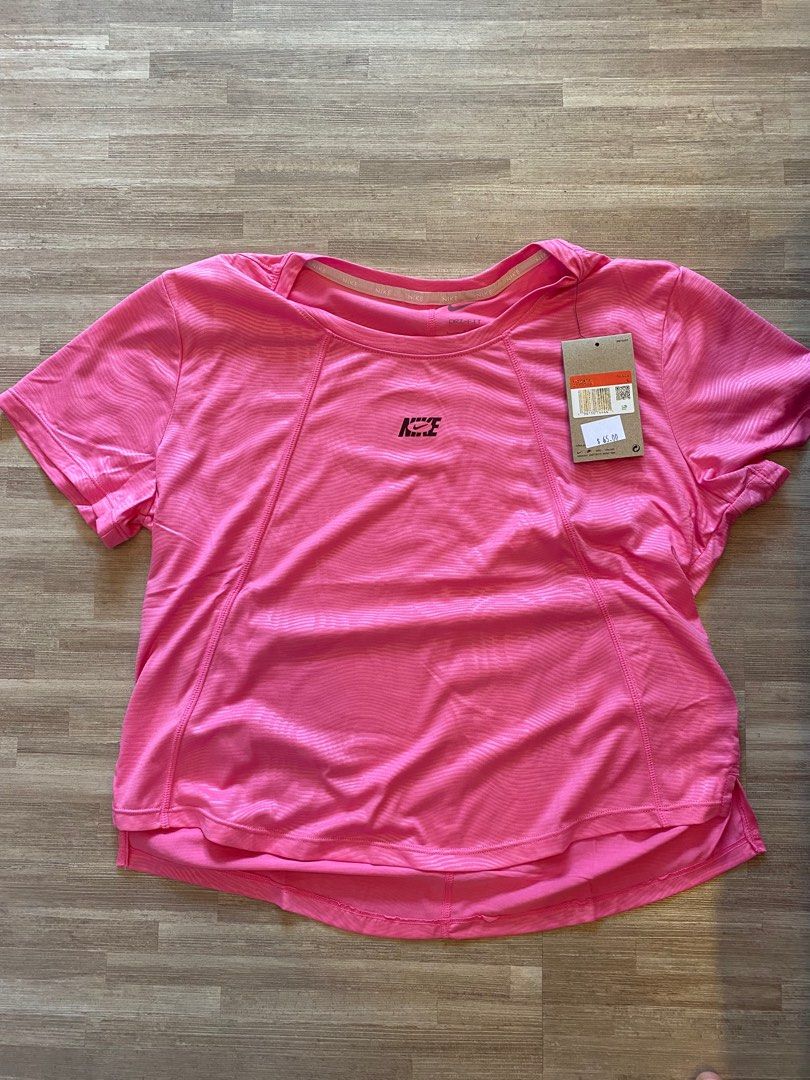 womens nike pink top