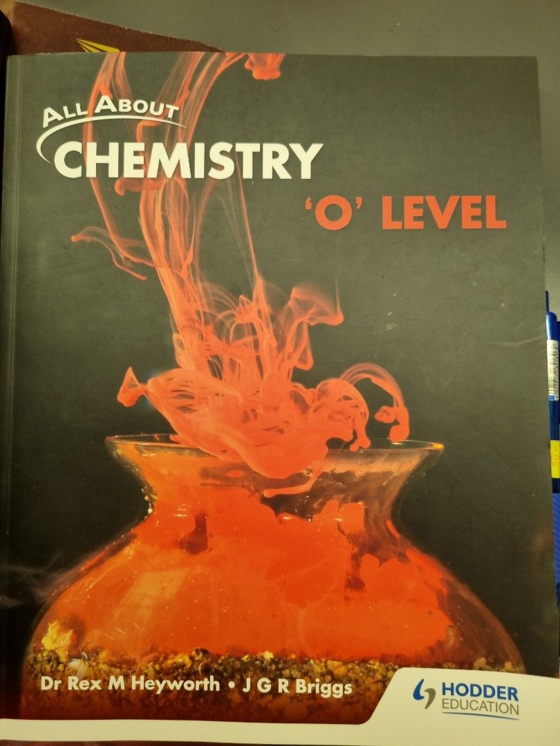 O Level Pure Chemistry Textbook Hobbies And Toys Books And Magazines Textbooks On Carousell 2921
