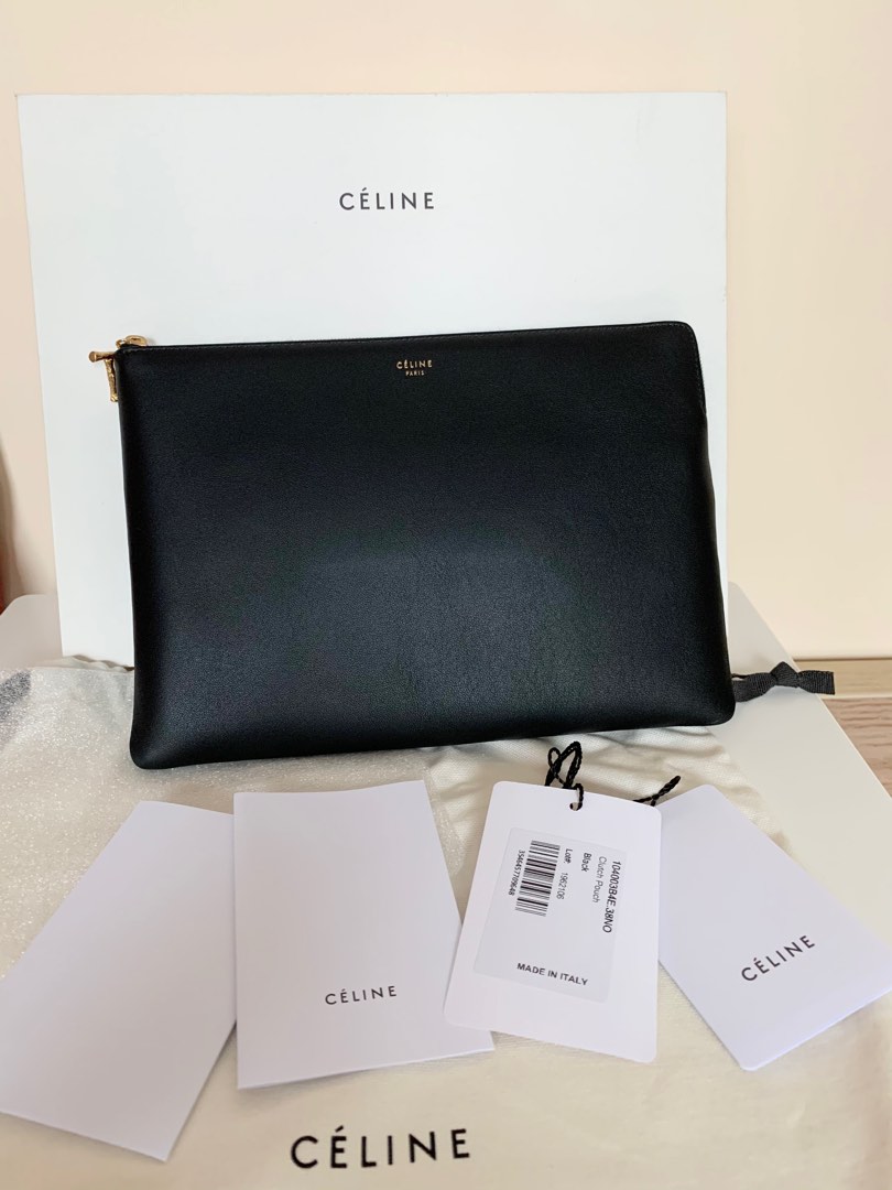 Celine paris clutch pouch top