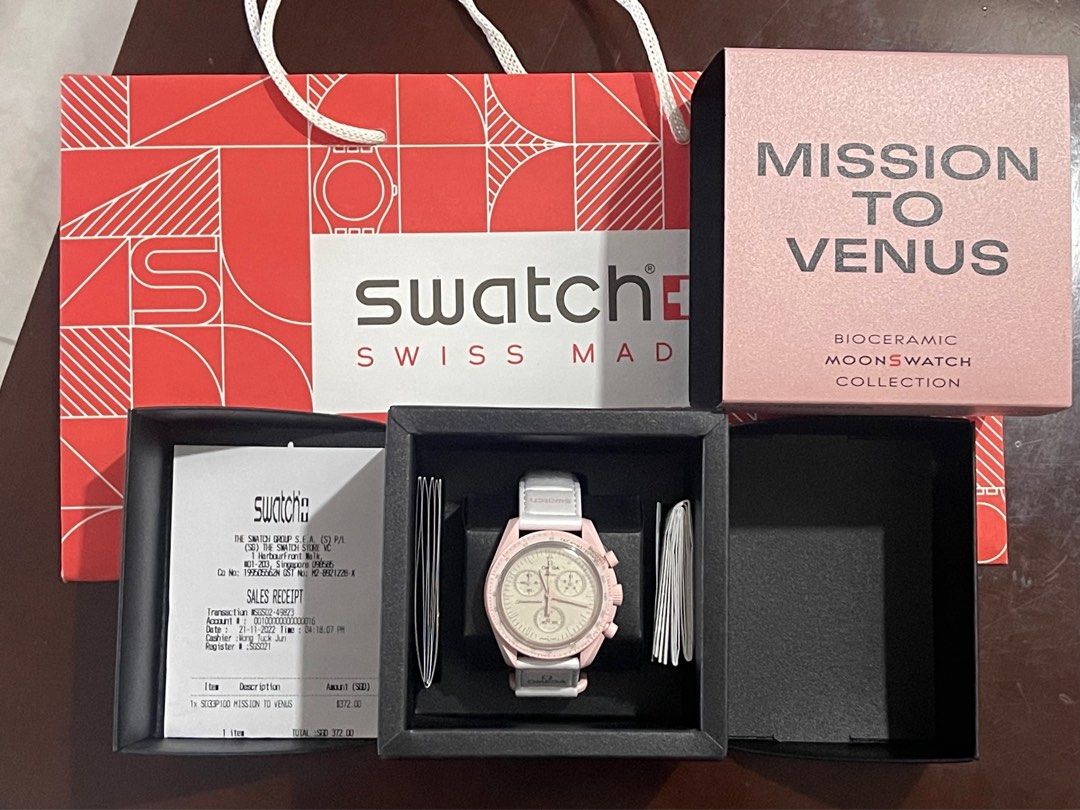 OMEGA X SWATCH MISSION TO VENUS