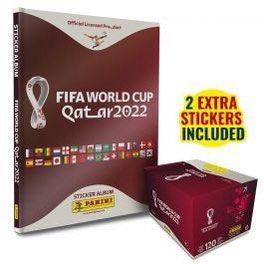 Panini FIFA World Cup Qatar 2022 Hardcover Album + 120packs
