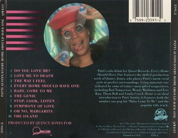 Patti Austin EVERY HOME SHOULD HAVE ONE CDR, Hobbies & Toys, Music ...