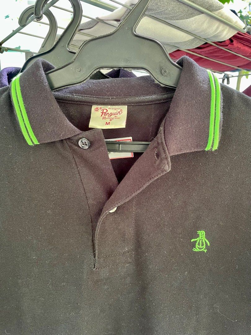 Penguin orig mens collared shirt (Category: Tshirts & Polo Shirts ) located in Taguig. Submitted by domie (Listing ID 1202897672, Image 1). Description: Original preloved Penguin collared shirt Mens Medium Shipping c/o buyer or BGC meet-up.