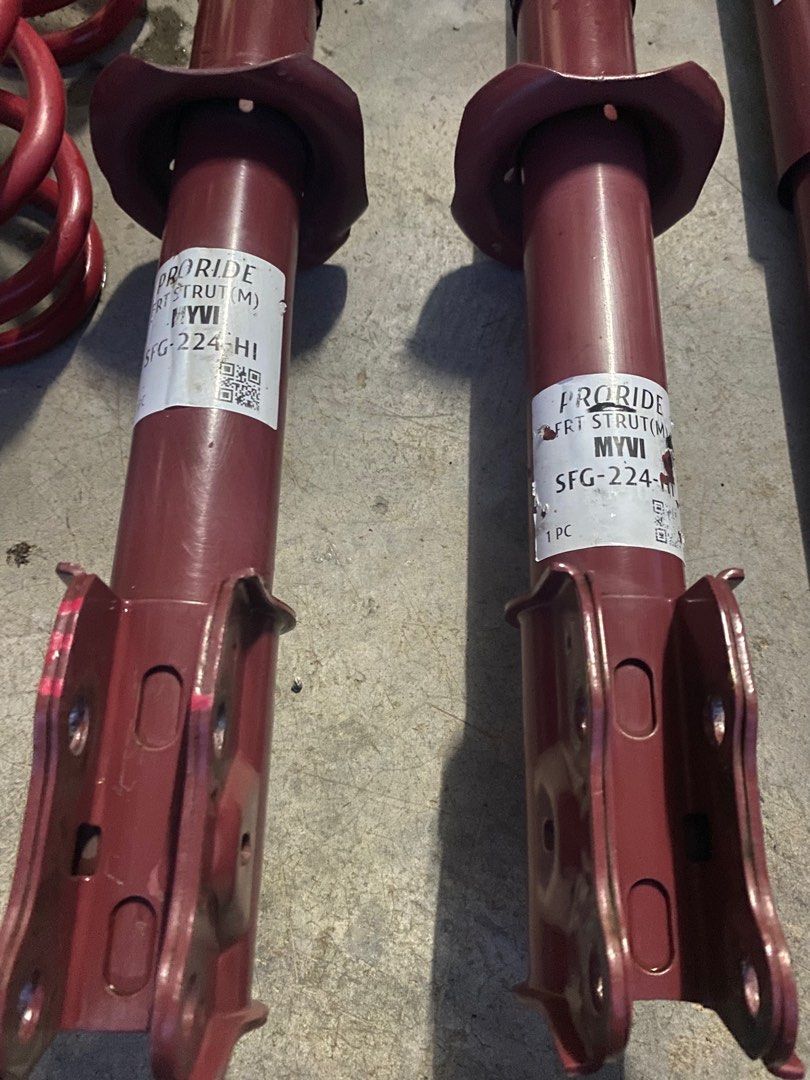 Perodua Myvi (1st Gen & 2nd Gen) Proride Heavy Duty Absorber dan Spring