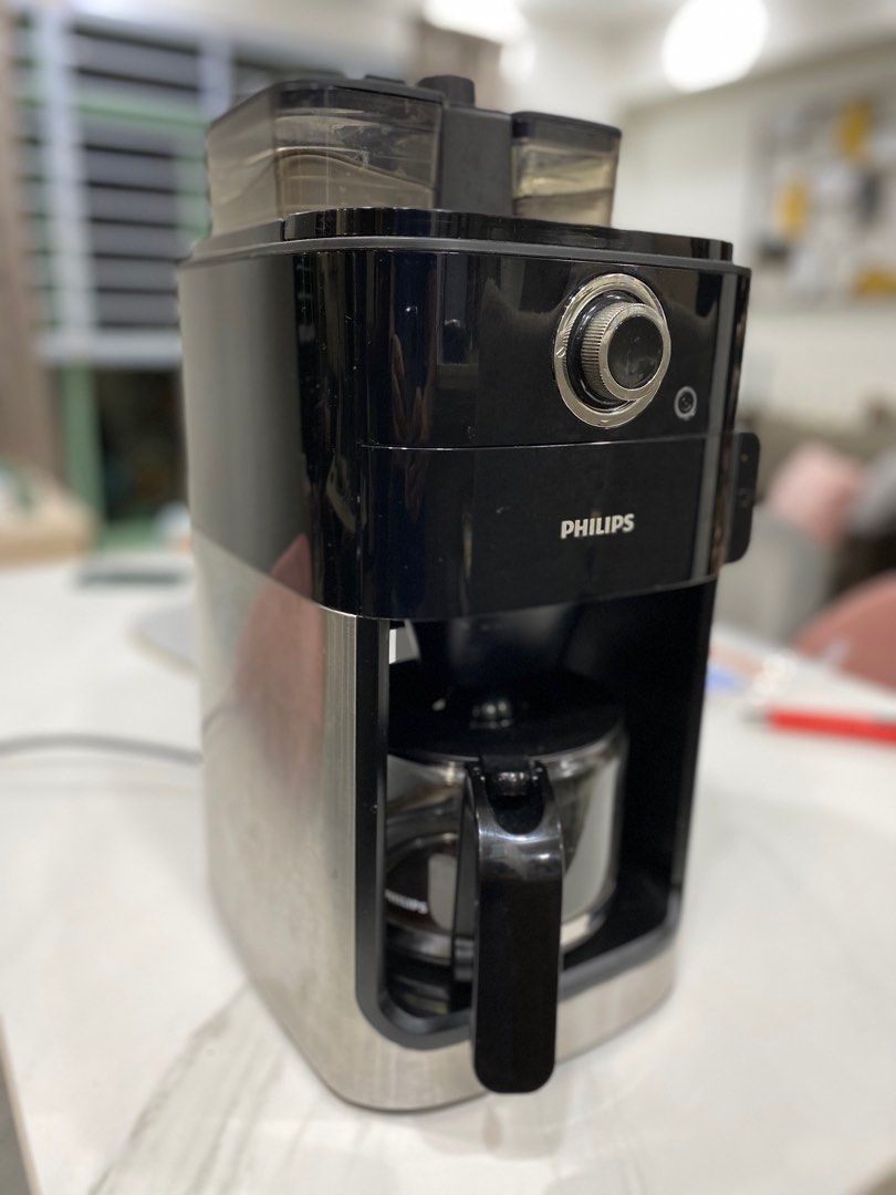 Philips Grind & Brew coffee machine, TV & Home Appliances, Kitchen