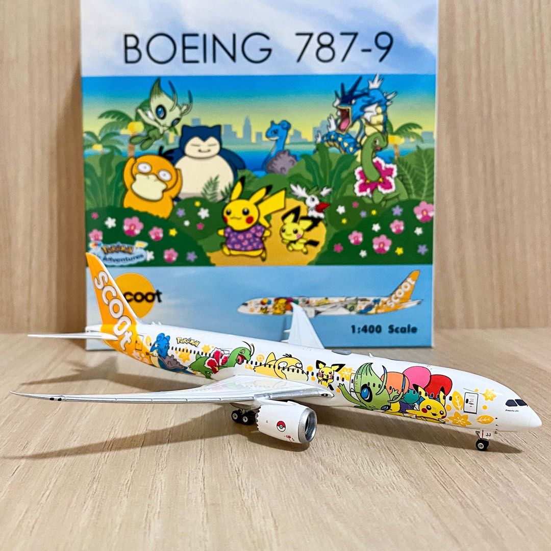 Phoenix Model) Flyscoot Singapore Boeing B787-9 Dream)liner