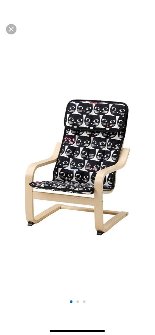Poang Ikea Children, Furniture & Home Living, Furniture, Chairs on