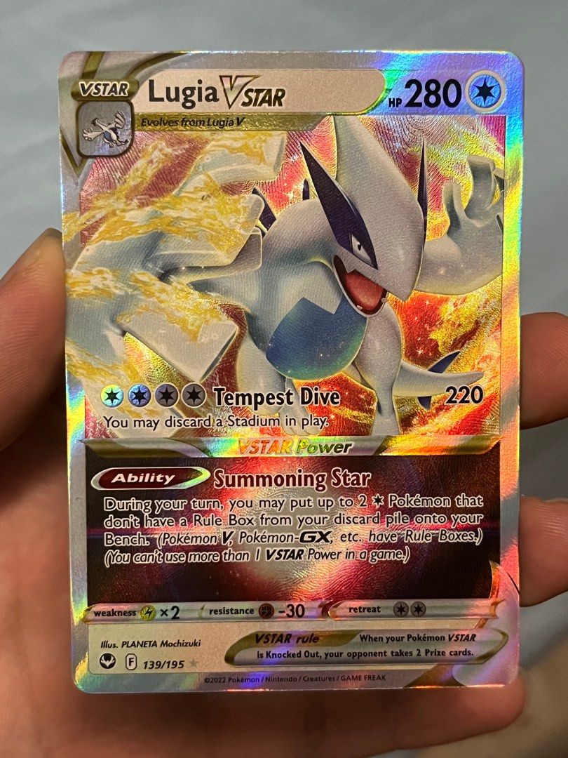 PSA 10 Pokémon Silver Tempest Lugia VSTAR Secret Full Art Ultra