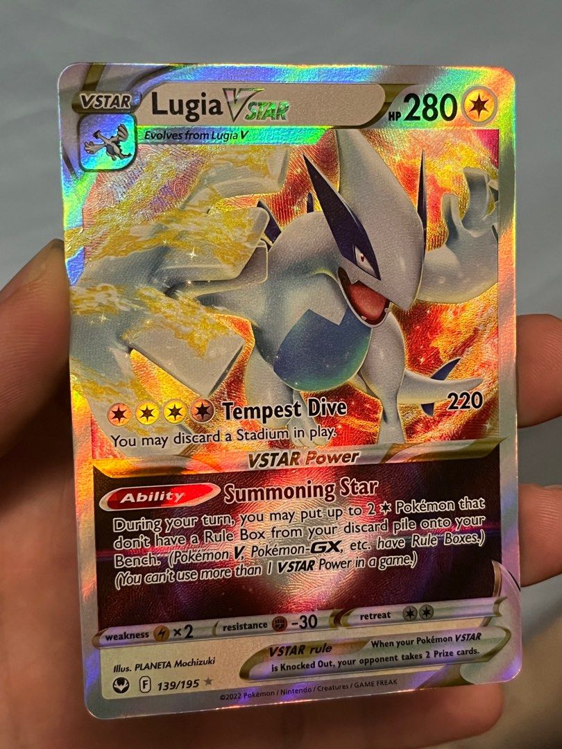 PSA 10 Pokémon Silver Tempest Lugia VSTAR Secret Full Art Ultra