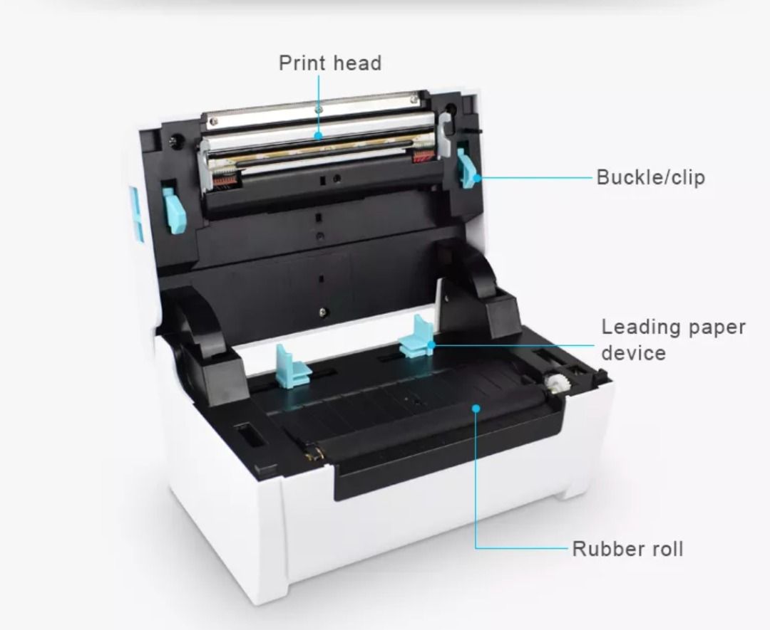 POS9200L110mm paper width Thermal Shipping Label Printer, Computers