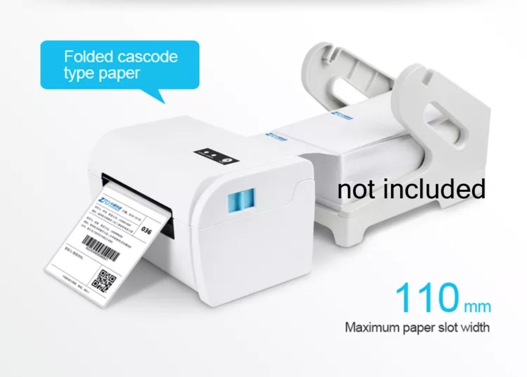 POS9200L110mm paper width Thermal Shipping Label Printer, Computers