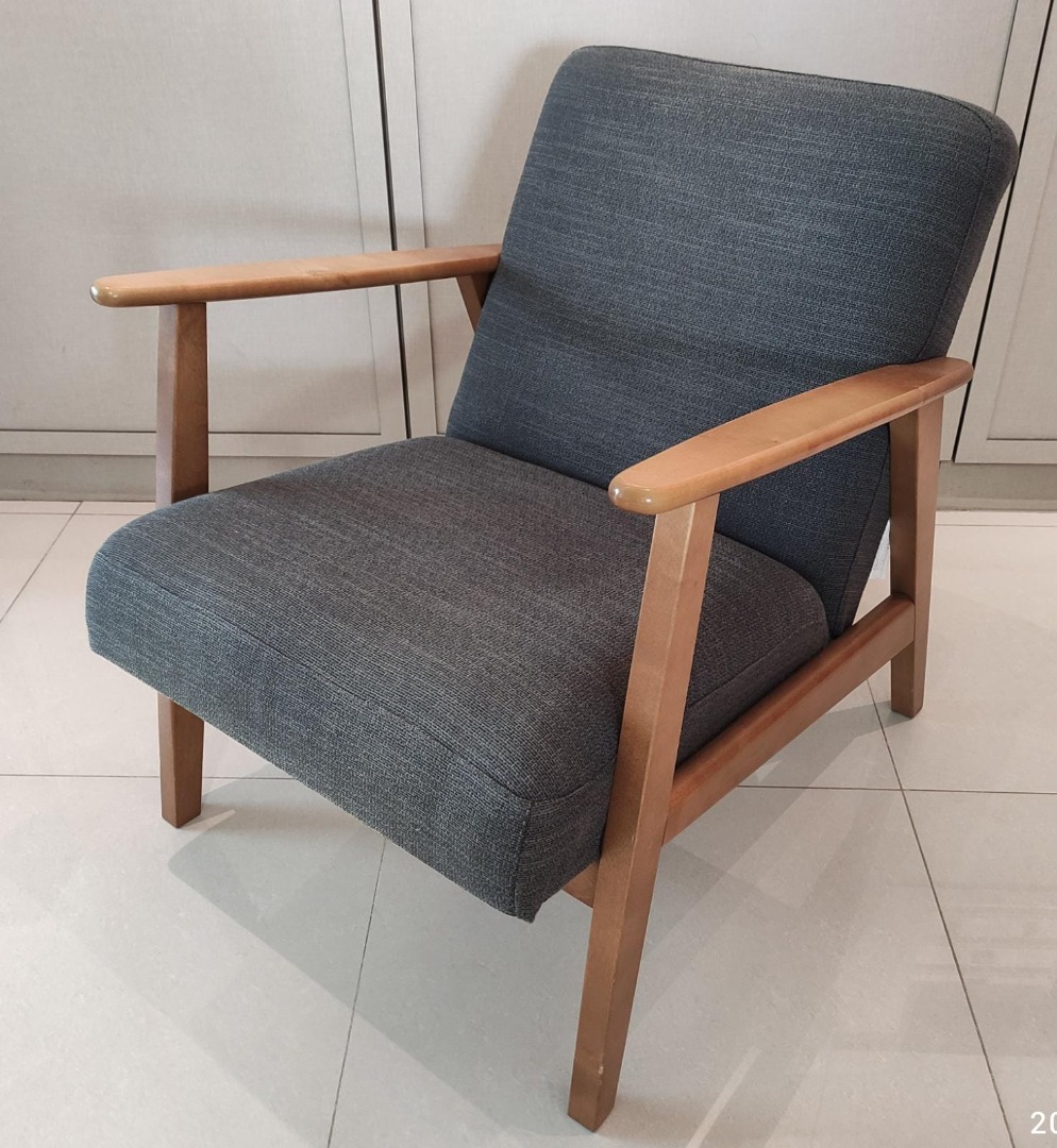 Ikea ekenäset top armchair grey
