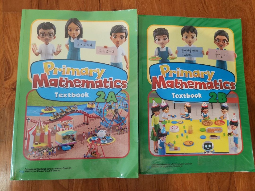Primary 2 Maths Textbook, Hobbies & Toys, Books & Magazines, Textbooks ...