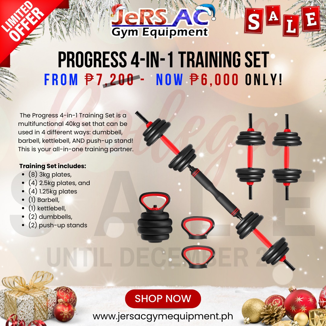 Progress 4-In-1 Training Set, Sports Equipment, Exercise & Fitness ...