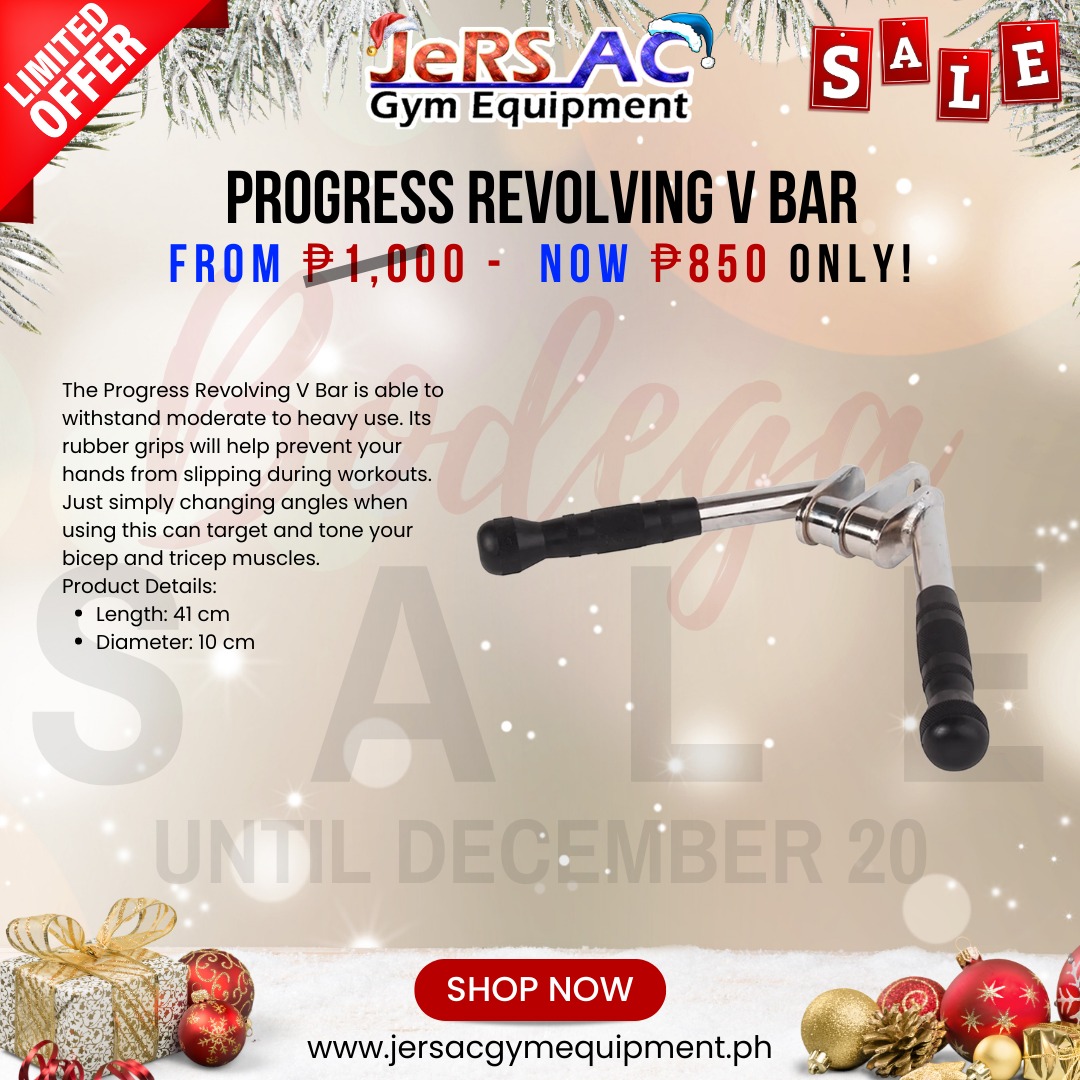Progress Revolving V Bar, Sports Equipment, Exercise & Fitness, Cardio ...