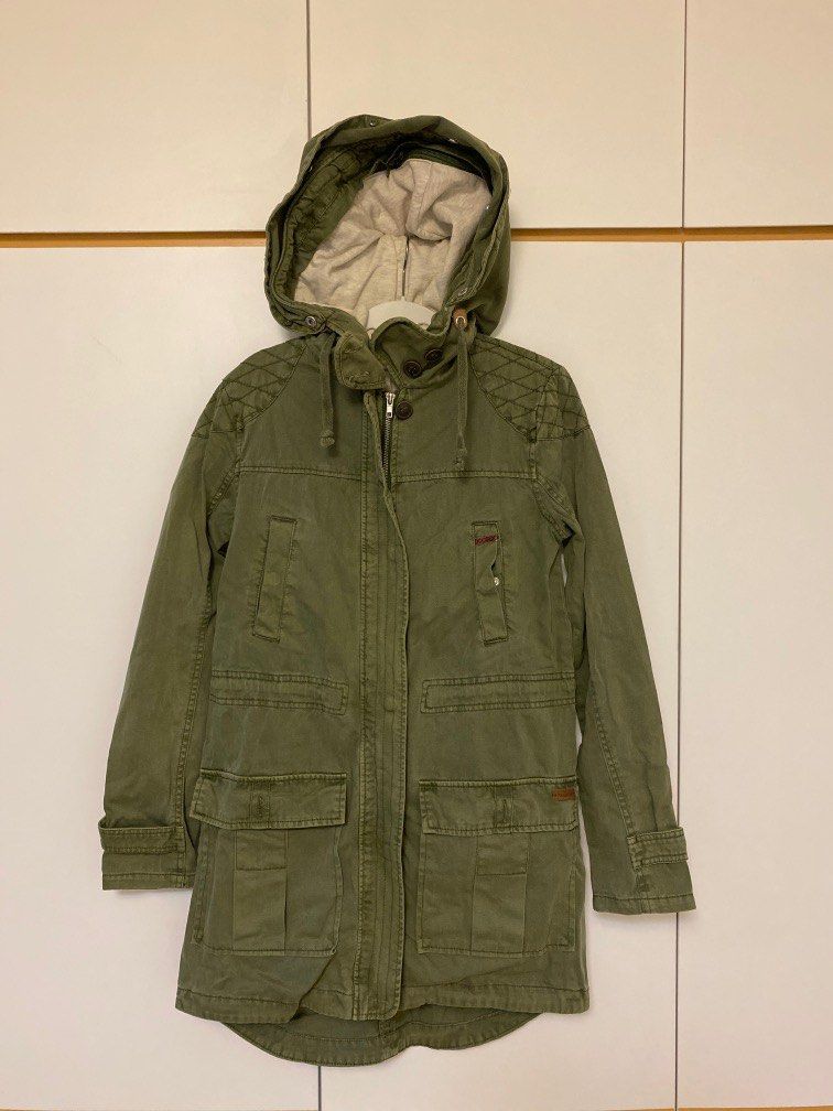 Pull and bear army new arrivals hoodie