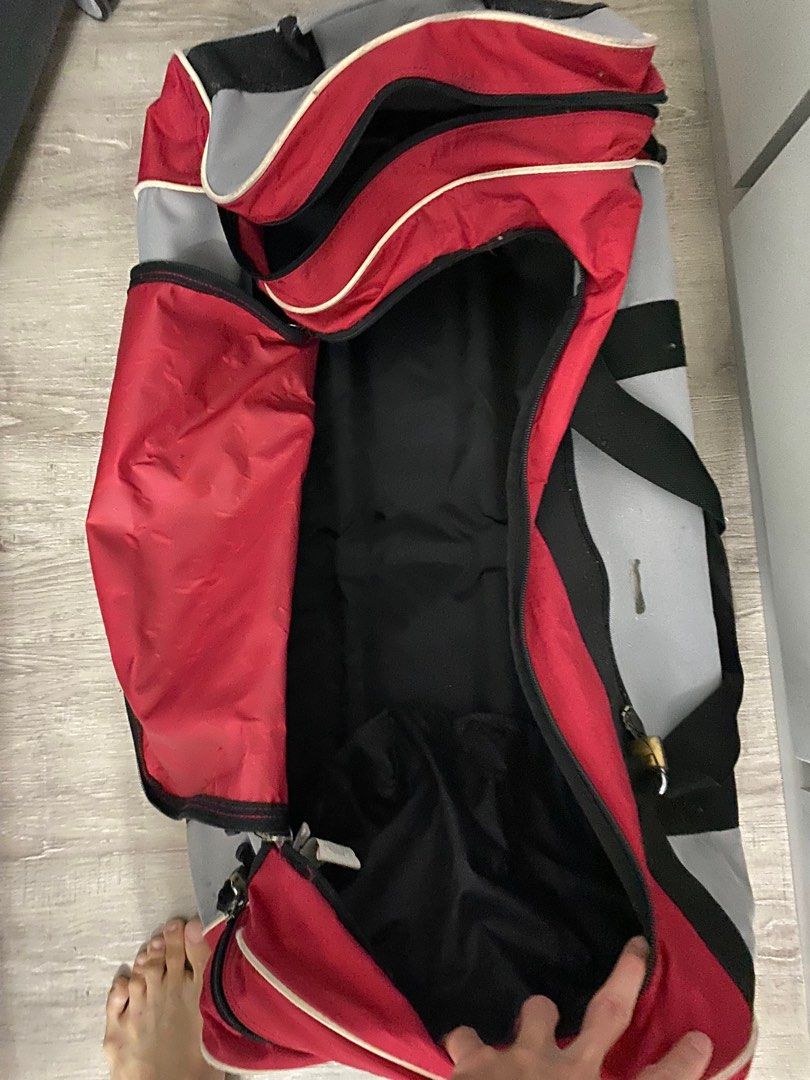 Quiksilver trolley duffel bag with wheels, Luxury, Bags & Wallets on