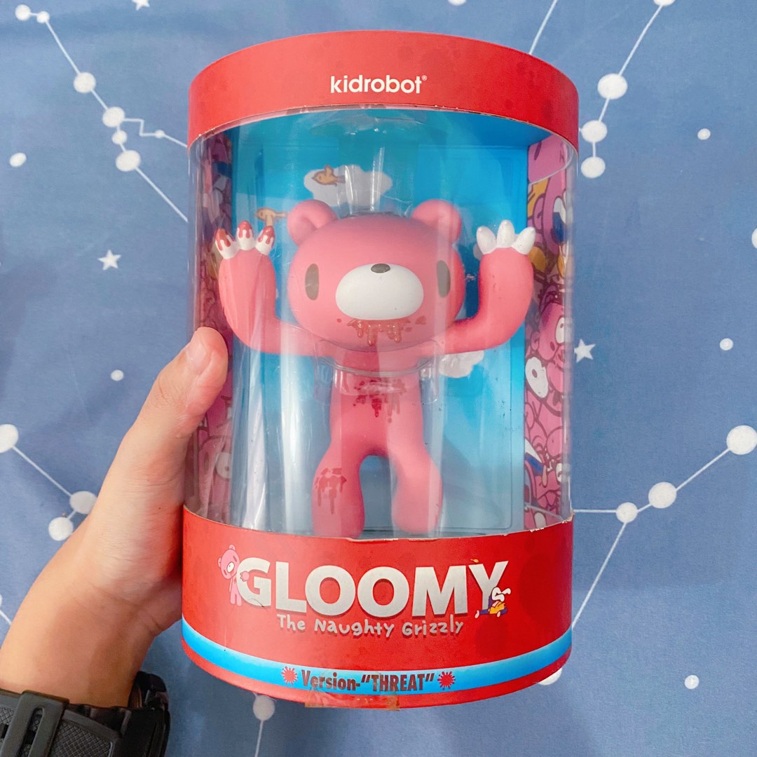 RARE Taito Mori Chack Kidrobot Gloomy Bear Threat Version Vinyl