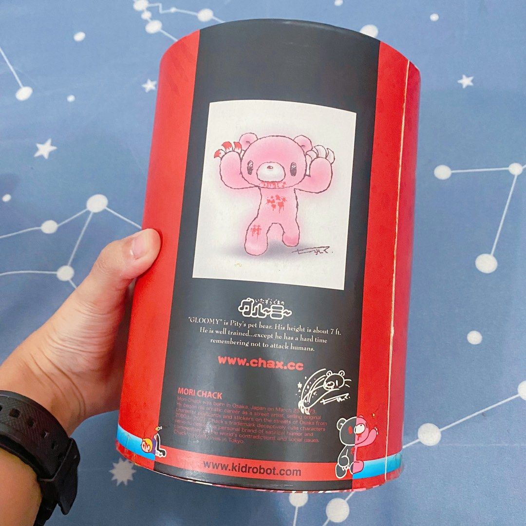 RARE Taito Mori Chack Kidrobot Gloomy Bear Threat Version Vinyl