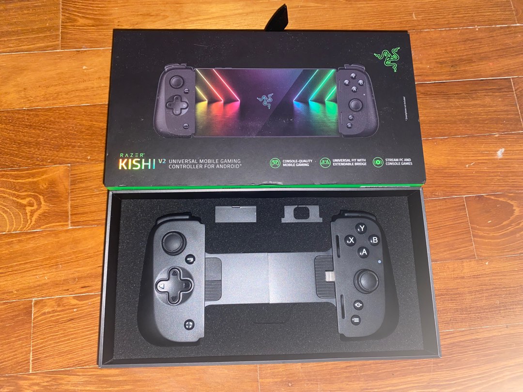 Razer KISHI V2 mobile gaming controller for Android, Video Gaming