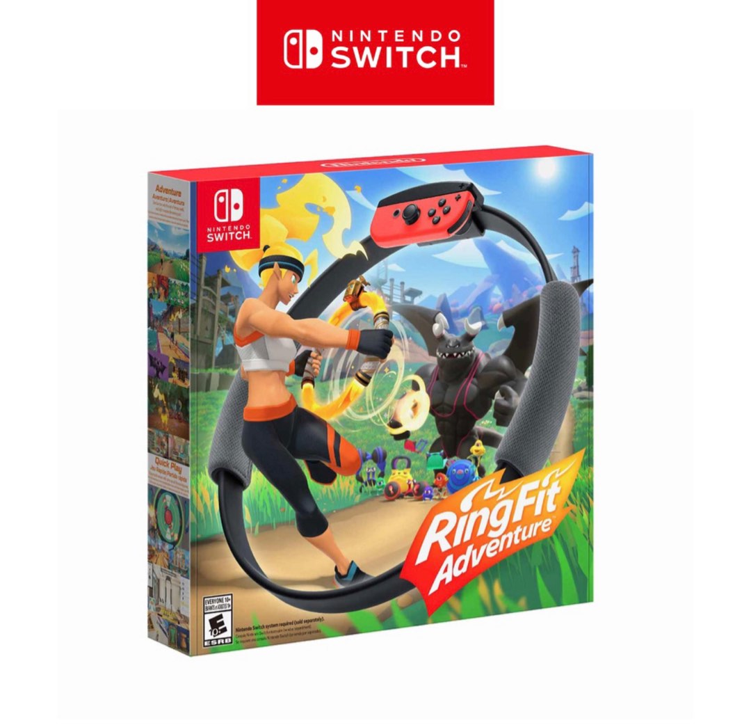 RingFit Adventure, Video Gaming, Video Games, Nintendo on Carousell