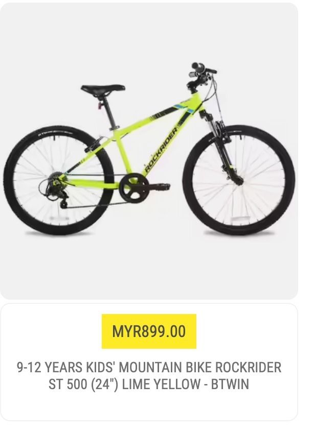 Mtb rockrider st hotsell 500